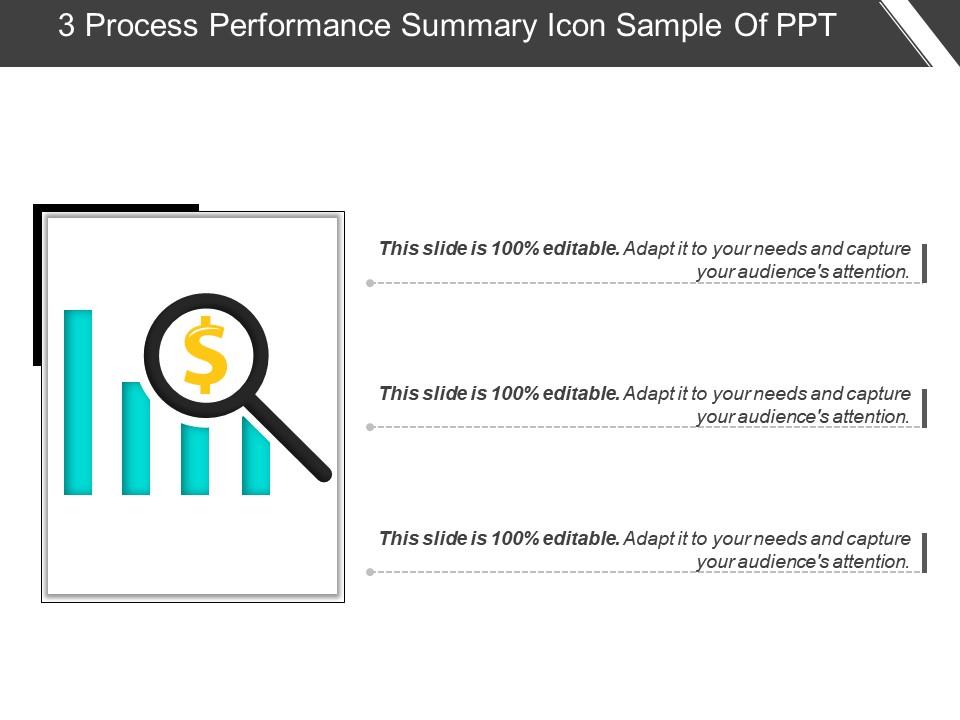 3_process_performance_summary_icon_sample_of_ppt_Slide01