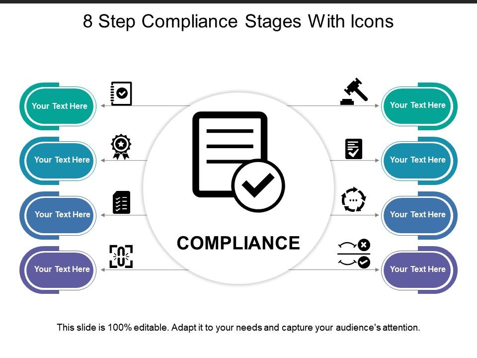 8_step_compliance_stages_with_icons_Slide01
