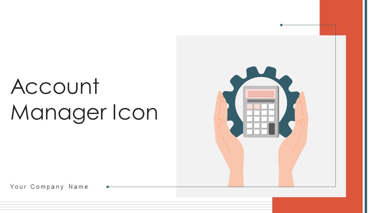 Account Manager Icon Powerpoint Ppt Template Bundles