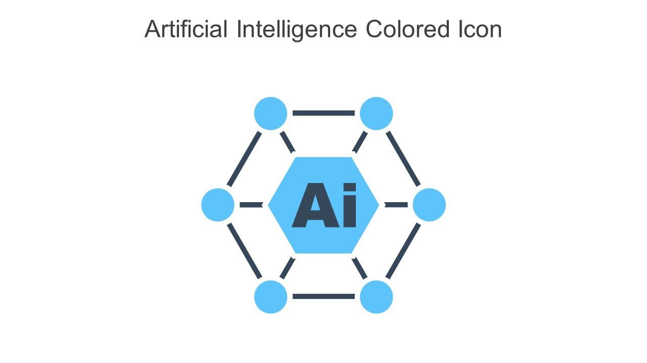 Artificial Intelligence Colored Icon In Powerpoint Pptx Png And Editable Eps Format