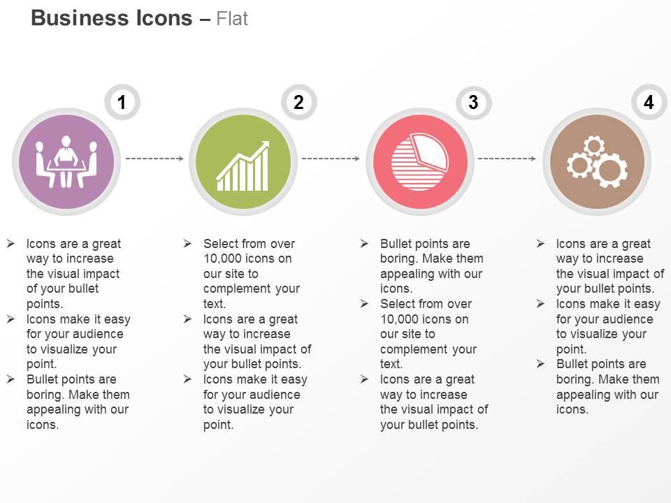 business_meeting_growth_bar_graph_pie_chart_gears_ppt_icons_graphics_Slide01