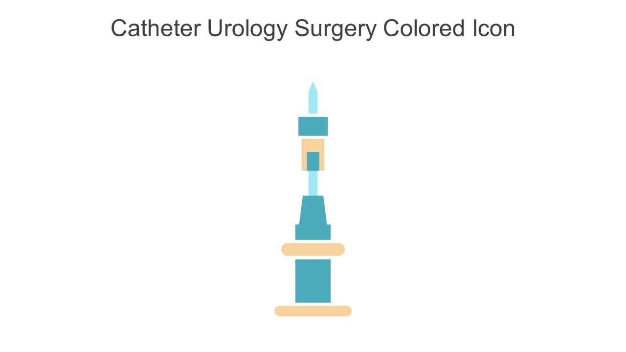 Catheter Urology Surgery Colored Icon In Powerpoint Pptx Png And Editable Eps Format