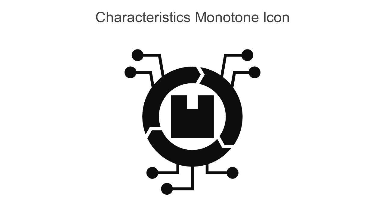 Characteristics Monotone Icon In Powerpoint Pptx Png And Editable Eps Format
