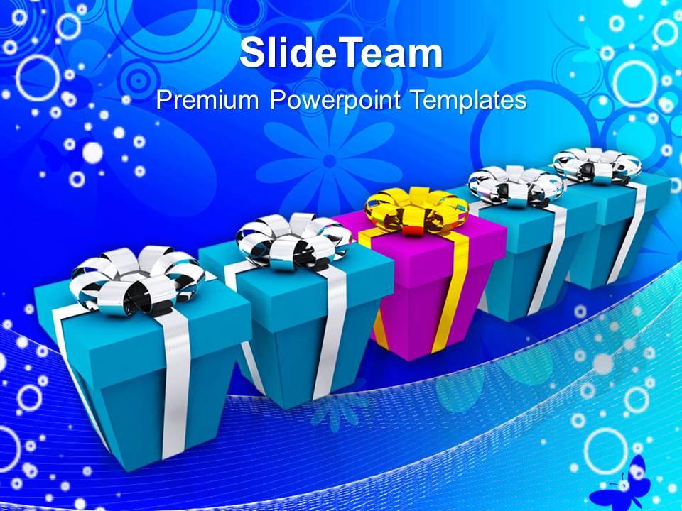 christian_christmas_pink_gift_box_with_row_of_blue_concept_templates_ppt_background_for_Slide01