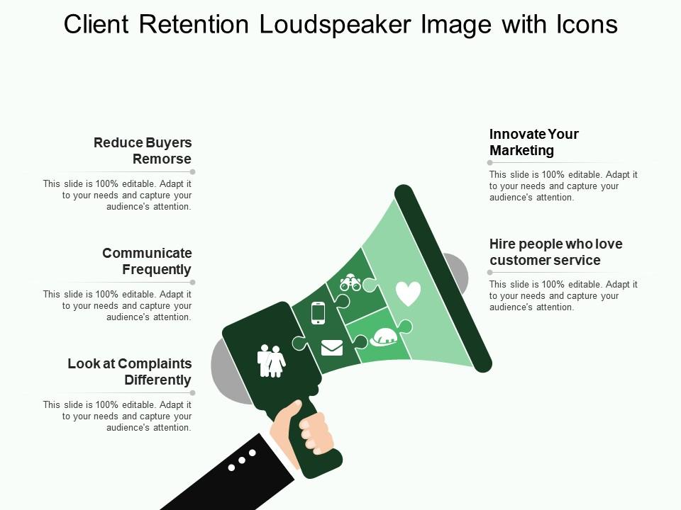 client_retention_loudspeaker_image_with_icons_Slide01