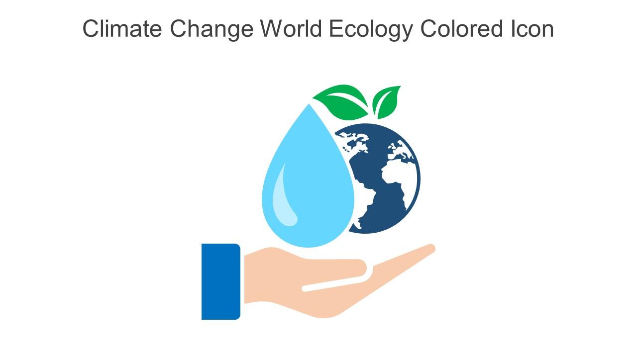 Climate Change World Ecology Colored Icon In Powerpoint Pptx Png And Editable Eps Format