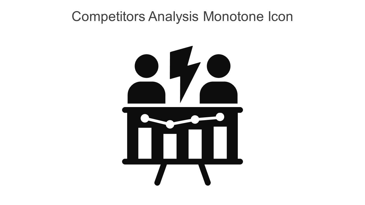 Competitors Analysis Monotone Icon In Powerpoint Pptx Png And Editable Eps Format