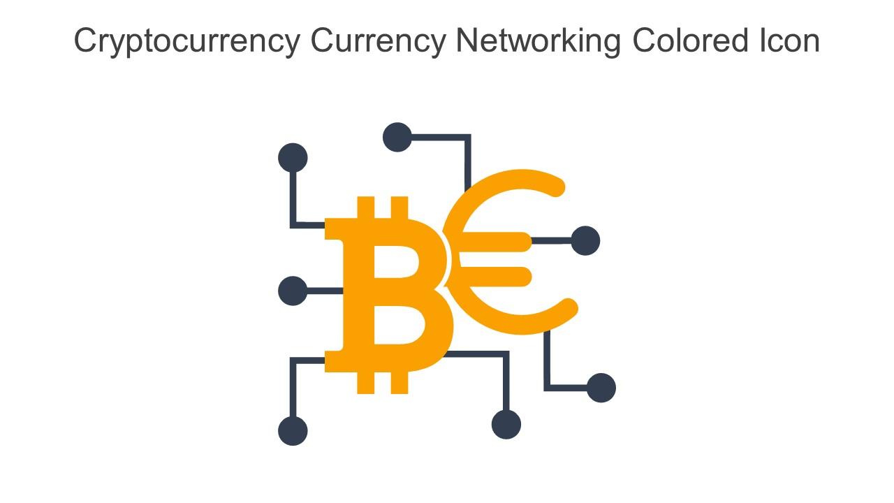Cryptocurrency Currency Networking Colored Icon In Powerpoint Pptx Png And Editable Eps Format