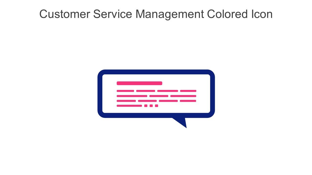 Customer Service Management Colored Icon In Powerpoint Pptx Png And Editable Eps Format