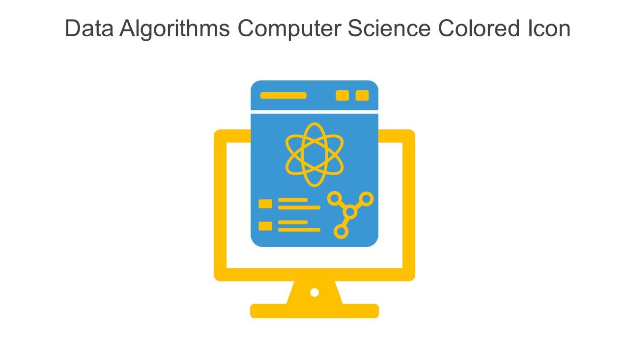 Data Algorithms Computer Science Colored Icon In Powerpoint Pptx Png And Editable Eps Format