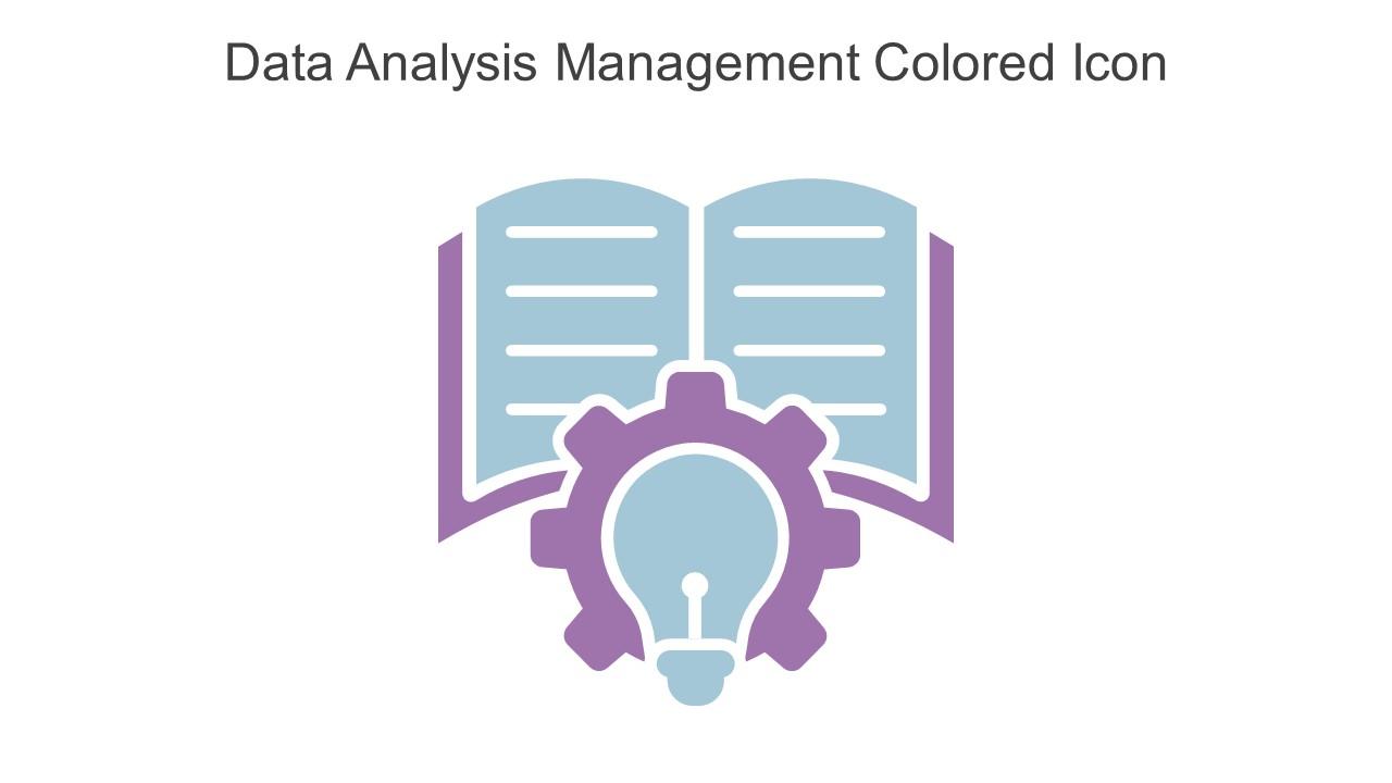 Data Analysis Management Colored Icon In Powerpoint Pptx Png And Editable Eps Format