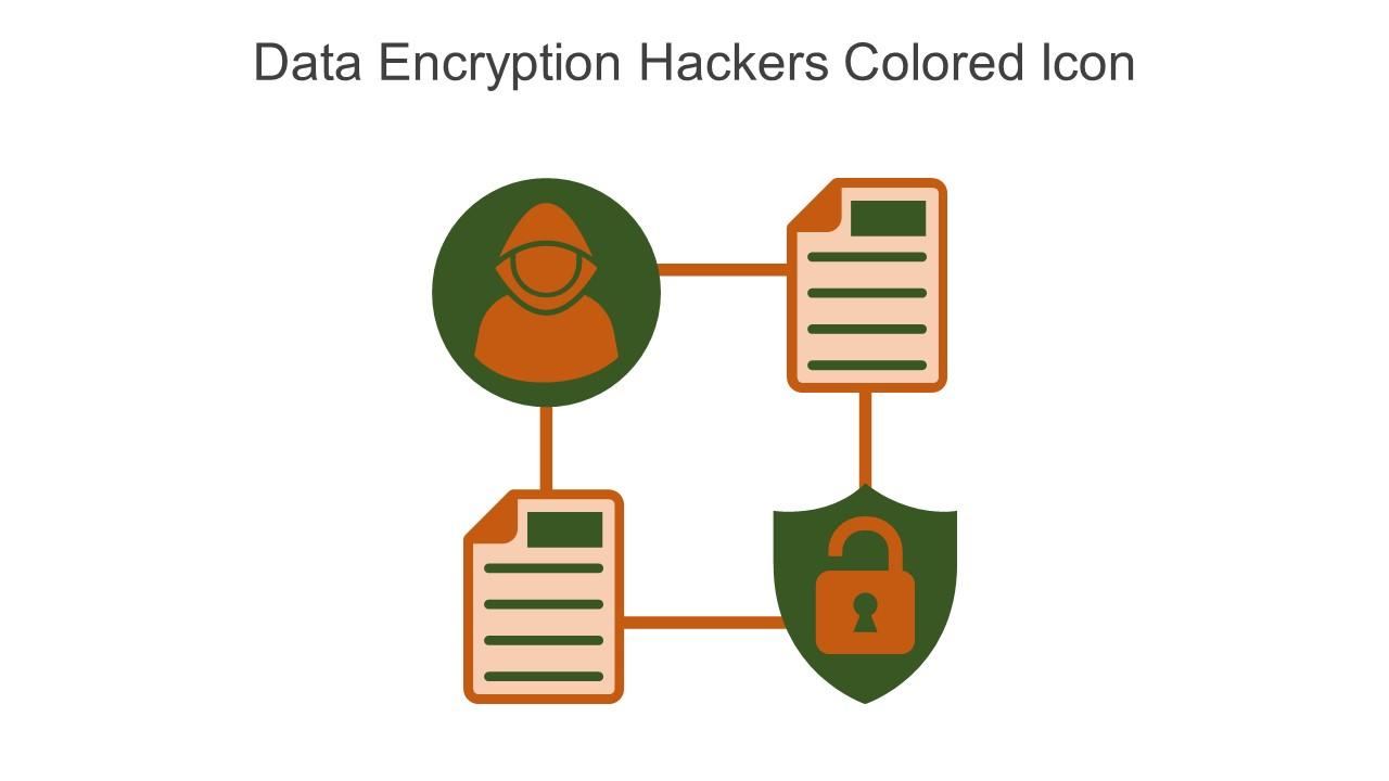 Data Encryption Hackers Colored Icon In Powerpoint Pptx Png And Editable Eps Format