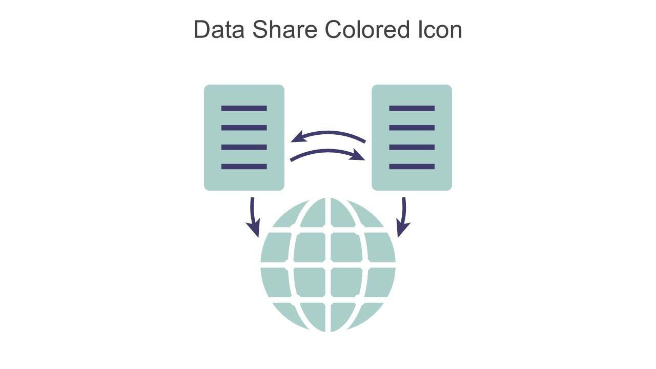 Data Share Colored Icon In Powerpoint Pptx Png And Editable Eps Format