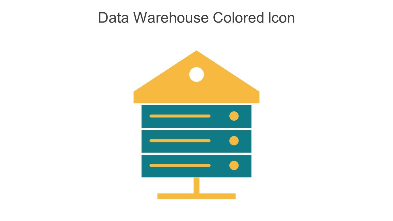 Data Warehouse Colored Icon In Powerpoint Pptx Png And Editable Eps Format