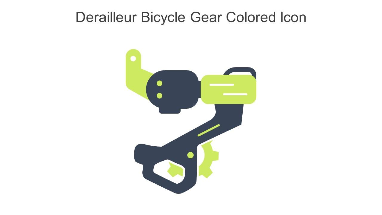Derailleur Bicycle Gear Colored Icon In Powerpoint Pptx Png And Editable Eps Format