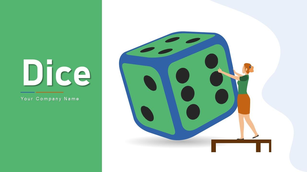 Dice Powerpoint Ppt Template Bundles