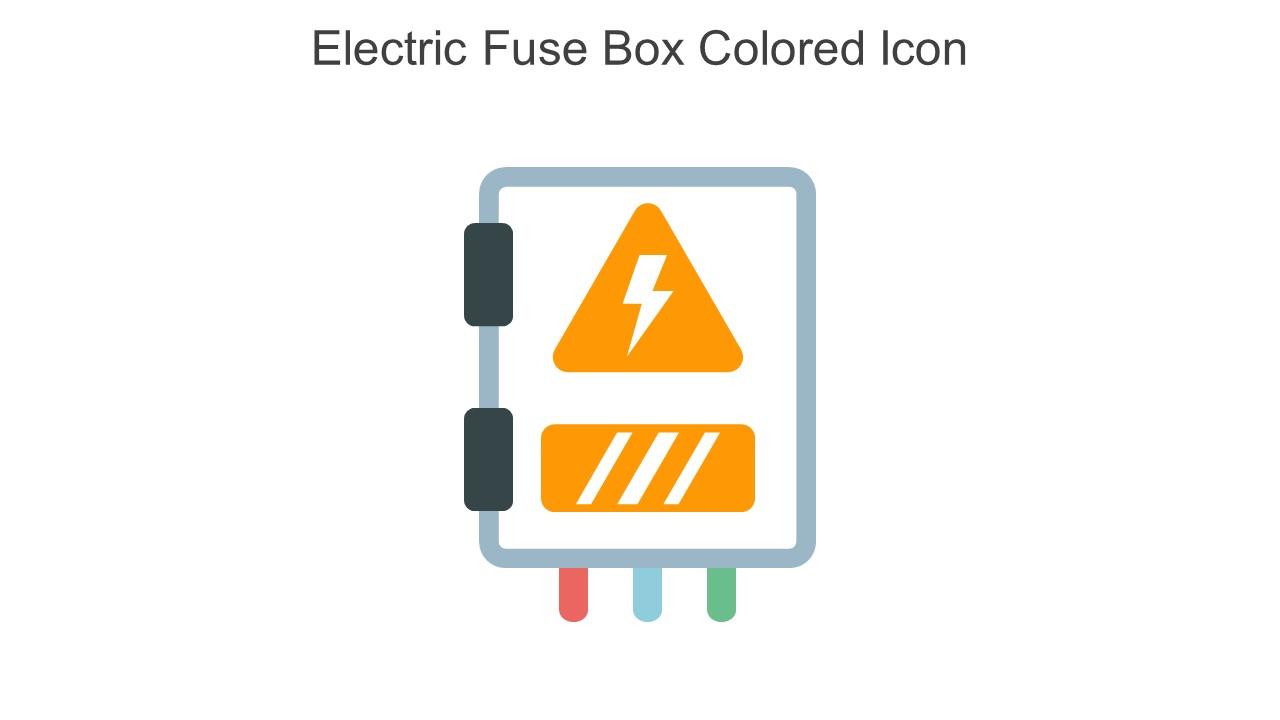 Electric Fuse Box Colored Icon In Powerpoint Pptx Png And Editable Eps Format