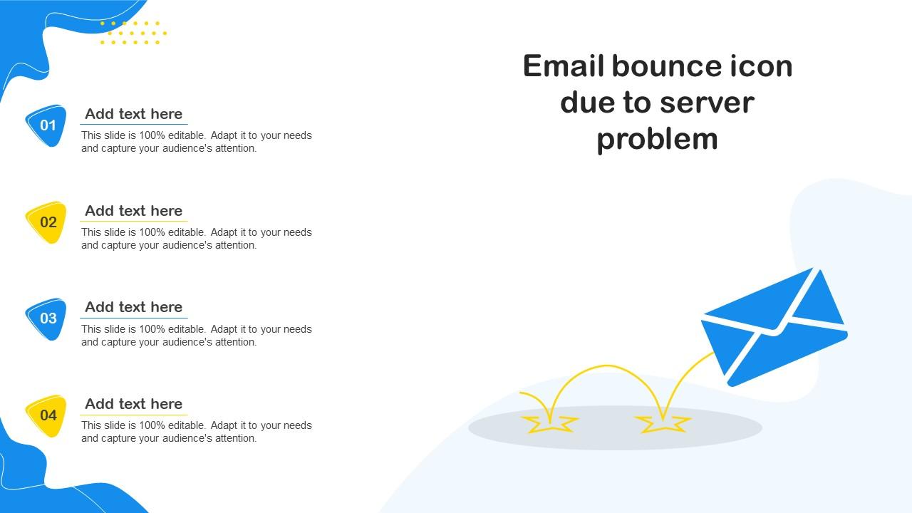 Email Bounce Icon Due To Server Problem