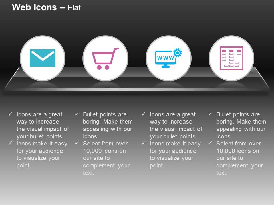 email_shopping_cart_web_settings_hosting_ppt_icons_graphics_Slide01
