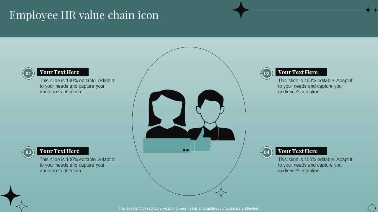 Employee HR Value Chain Icon
