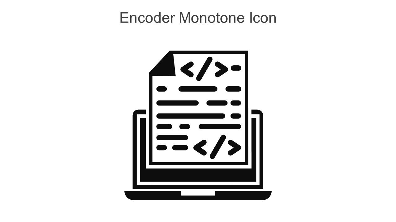 Encoder Monotone Icon In Powerpoint Pptx Png And Editable Eps Format