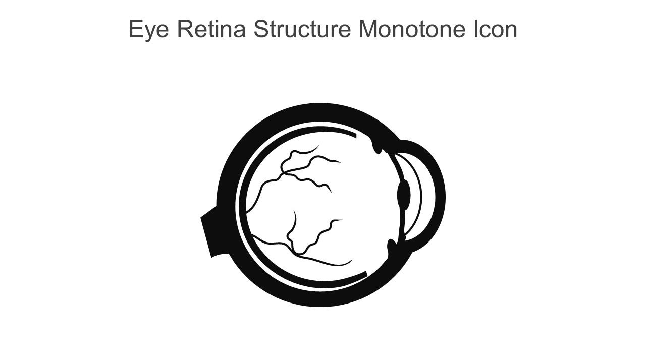 Eye Retina Structure Monotone Icon In Powerpoint Pptx Png And Editable Eps Format