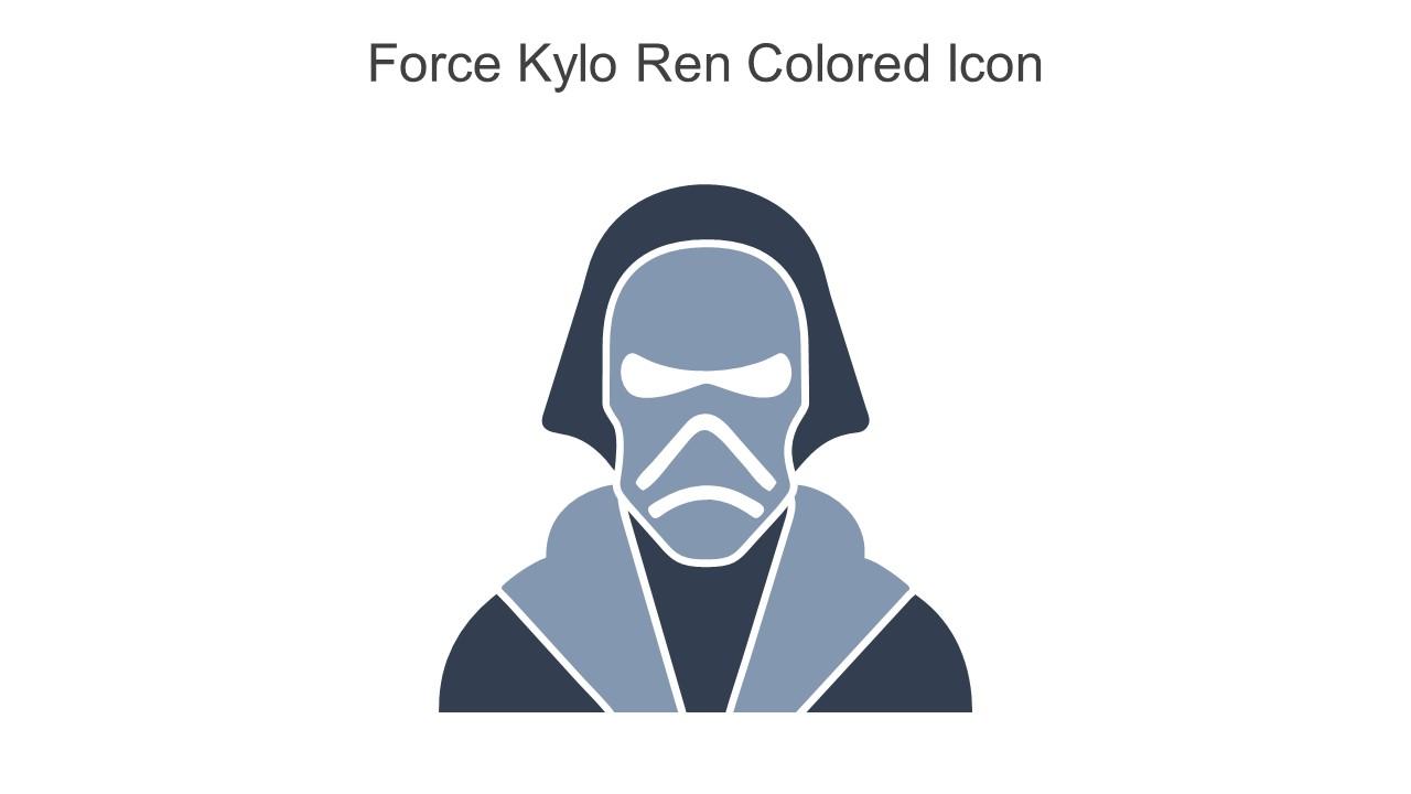 Force Kylo Ren Colored Icon In Powerpoint Pptx Png And Editable Eps Format