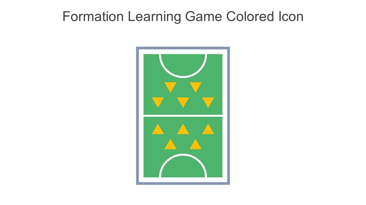 Formation Learning Game Colored Icon In Powerpoint Pptx Png And Editable Eps Format