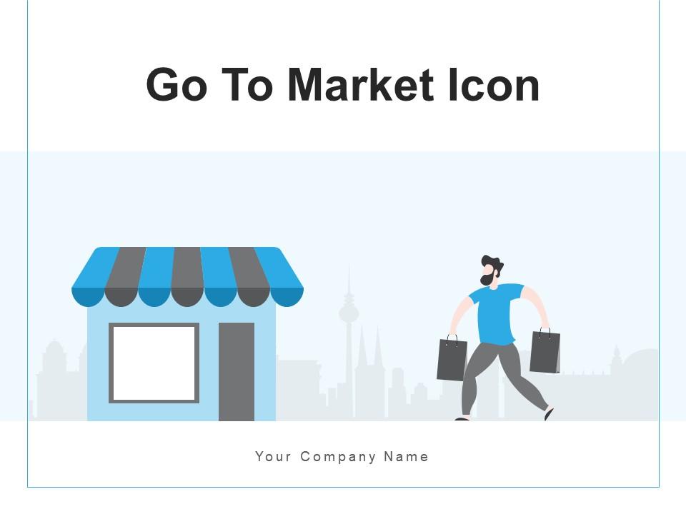 Go To Market Icon Strategies Employee Marketing Analyzing Implementation