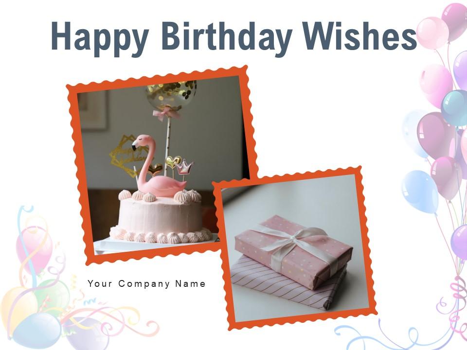 Happy Birthday Wishes Through Doughnuts Chocolate Present Balloon