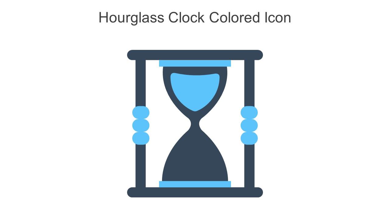 Hourglass Clock Colored Icon In Powerpoint Pptx Png And Editable Eps Format