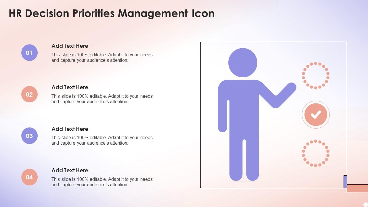 Hr Decision Priorities Management Icon