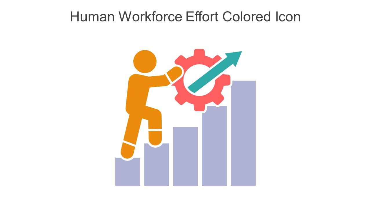 Human Workforce Effort Colored Icon In Powerpoint Pptx Png And Editable Eps Format