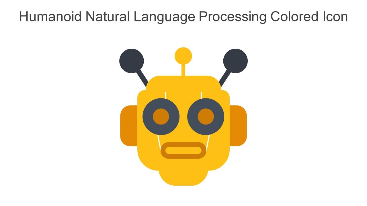 Humanoid Natural Language Processing Colored Icon In Powerpoint Pptx Png And Editable Eps Format
