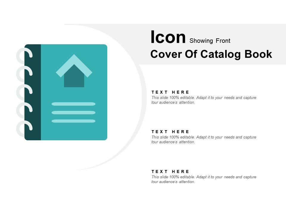 Icon showing front cover of catalog book