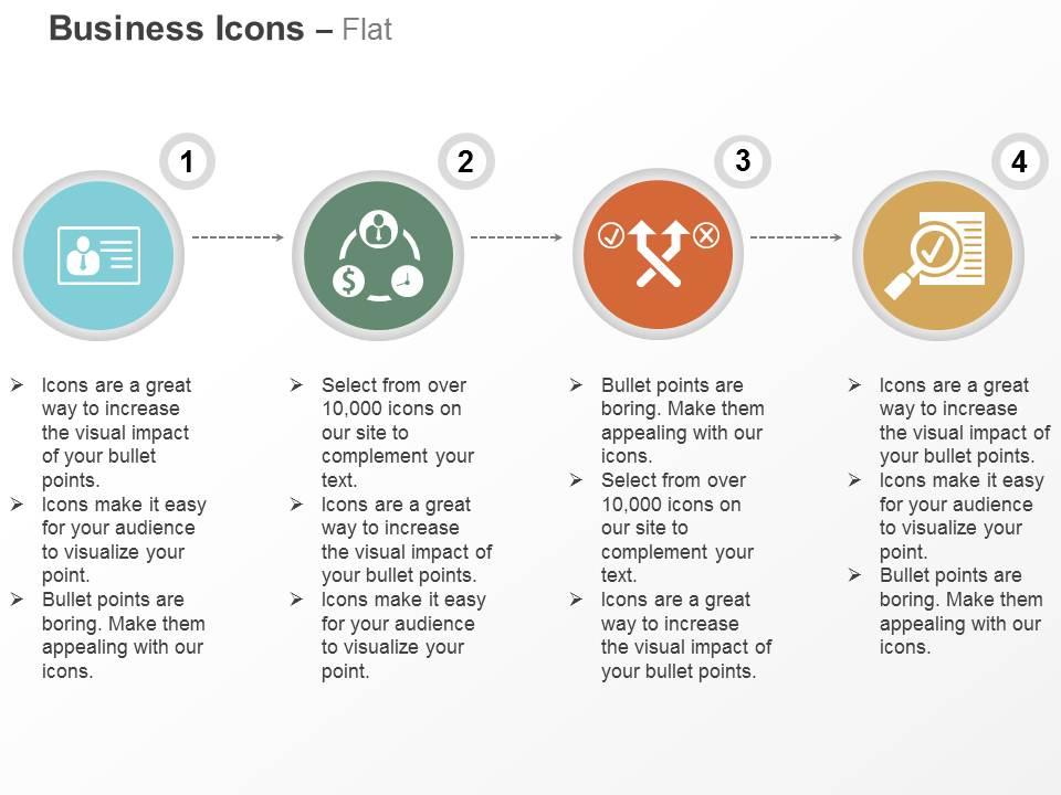 identity_card_crm_two_different_paths_feedback_ppt_icons_graphics_Slide01