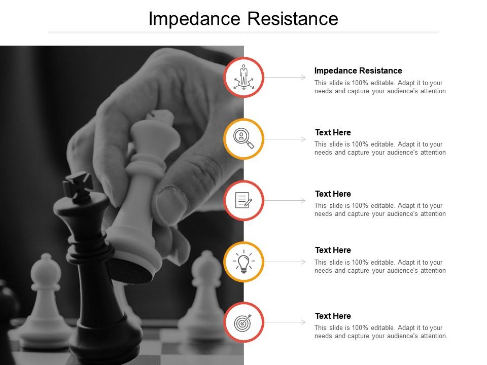 Impedance resistance ppt powerpoint presentation icon smartart cpb