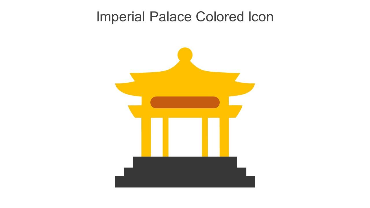 Imperial Palace Colored Icon In Powerpoint Pptx Png And Editable Eps Format