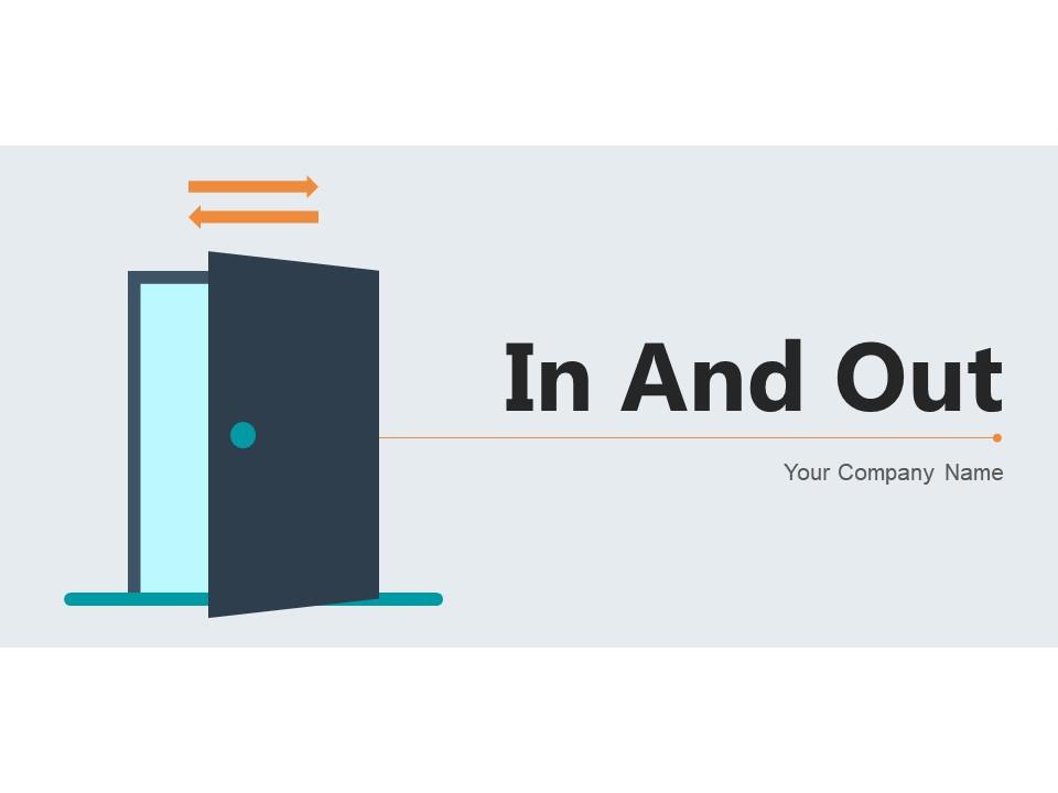 In And Out Analysis Process Funnel Indicating Synchronization