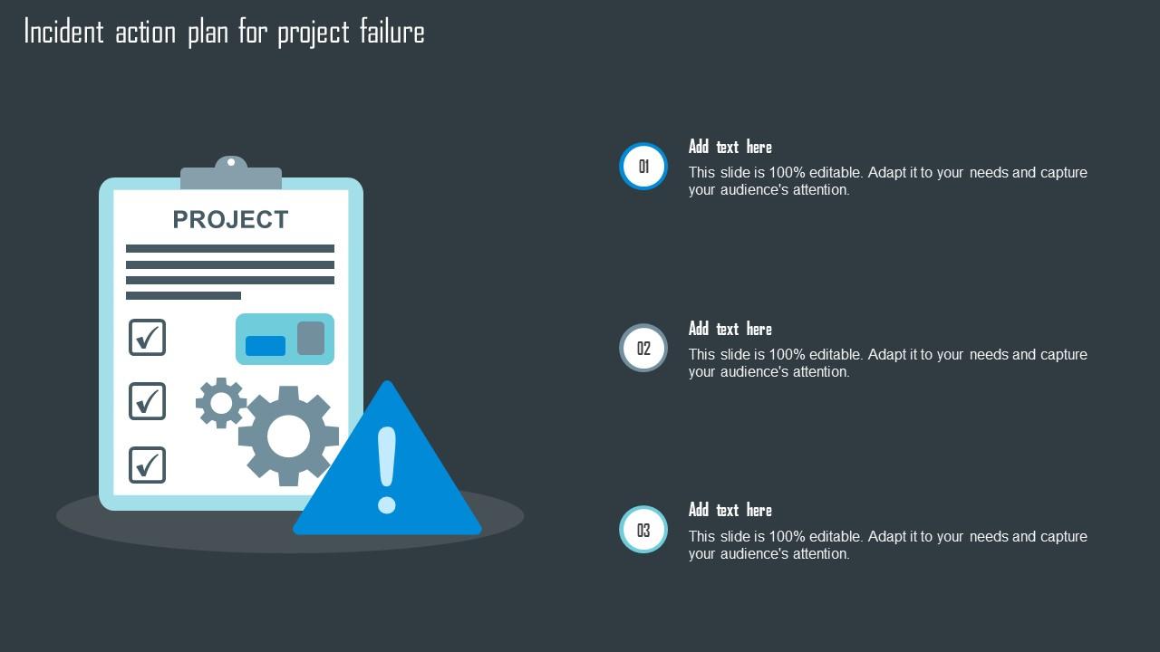 Incident Action Plan For Project Failure