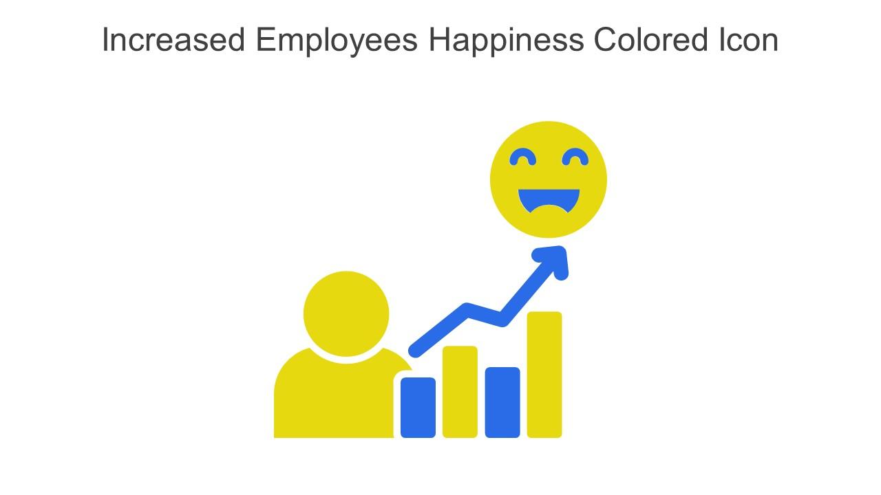Increased Employees Happiness Colored Icon In Powerpoint Pptx Png And Editable Eps Format