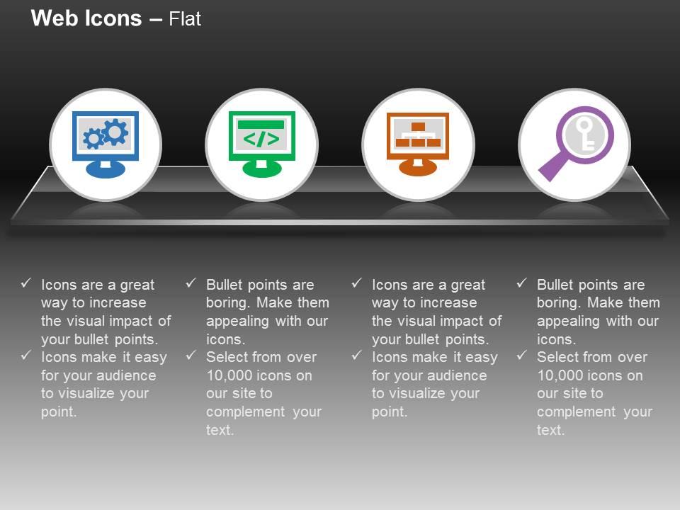 information_architecture_search_and_website_optimization_custom_coding_ppt_icons_graphics_Slide01
