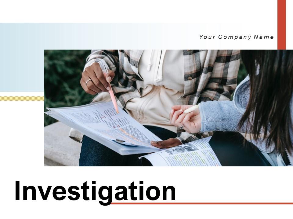 Investigation Magnifying Glass Evidence Research Individual Identifying