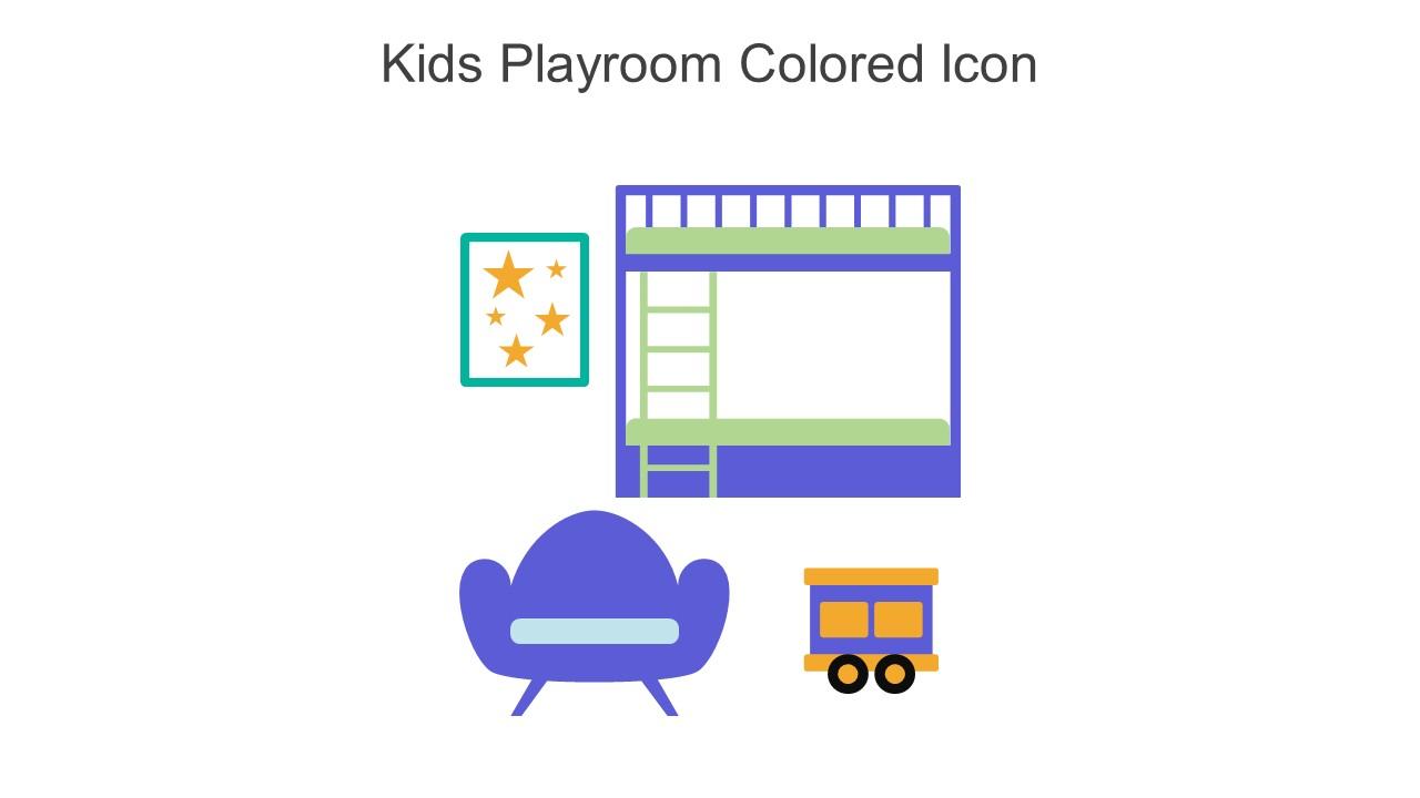 Kids Playroom Colored Icon In Powerpoint Pptx Png And Editable Eps Format