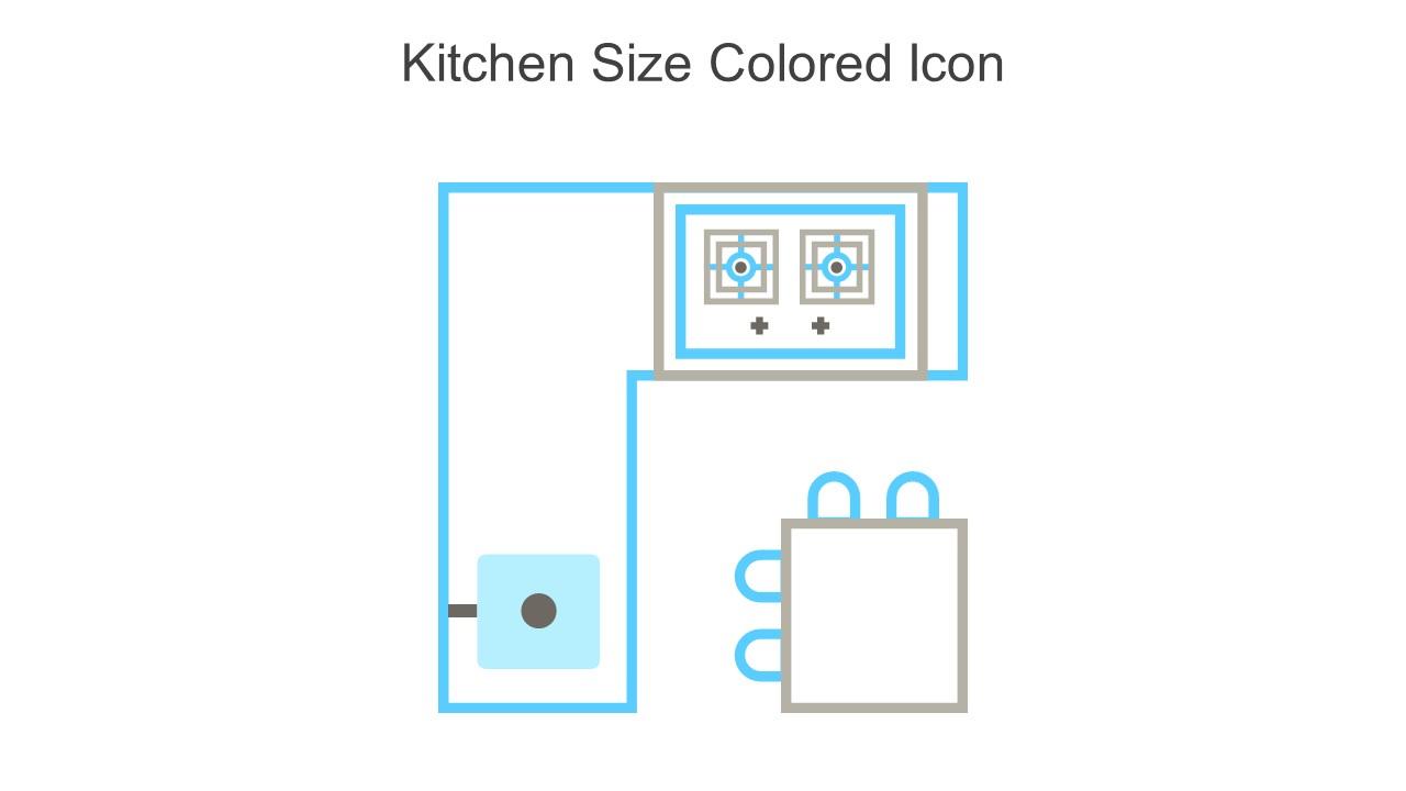 Kitchen Size Colored Icon In Powerpoint Pptx Png And Editable Eps Format