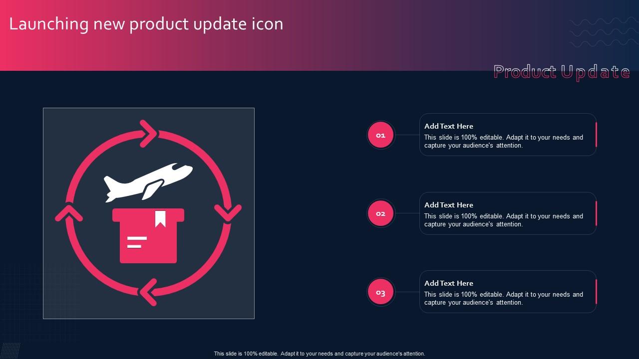 Launching New Product Update Icon