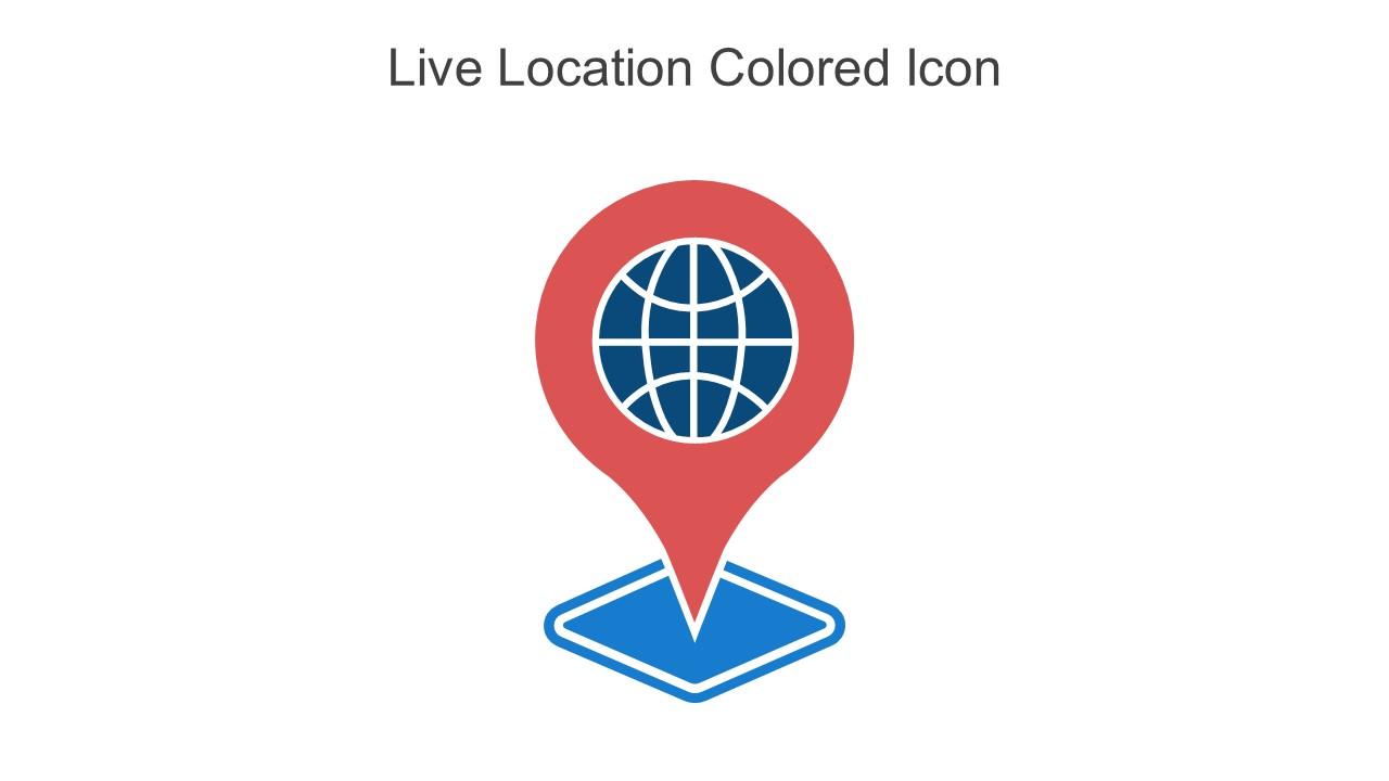 Live Location Colored Icon In Powerpoint Pptx Png And Editable Eps Format