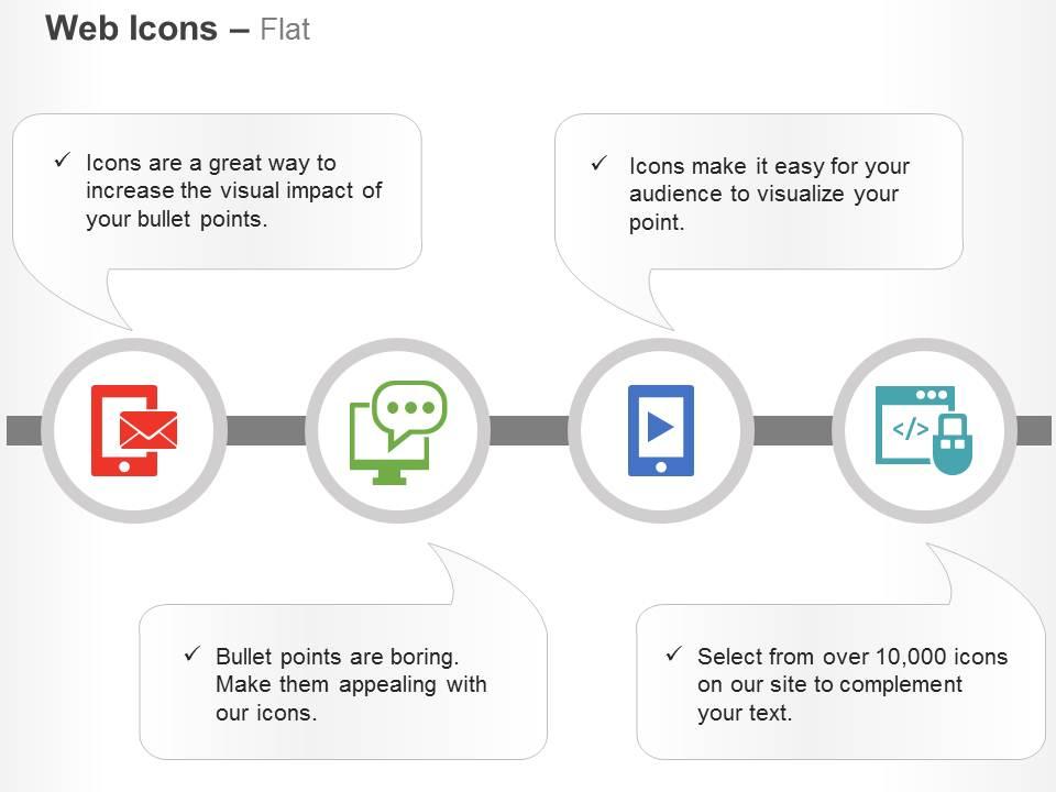mail_chat_play_safety_button_communication_ppt_icons_graphics_Slide01
