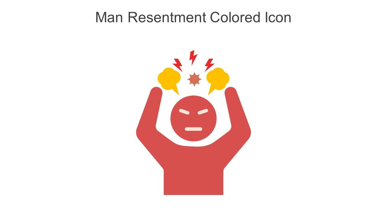 Man Resentment Colored Icon In Powerpoint Pptx Png And Editable Eps Format