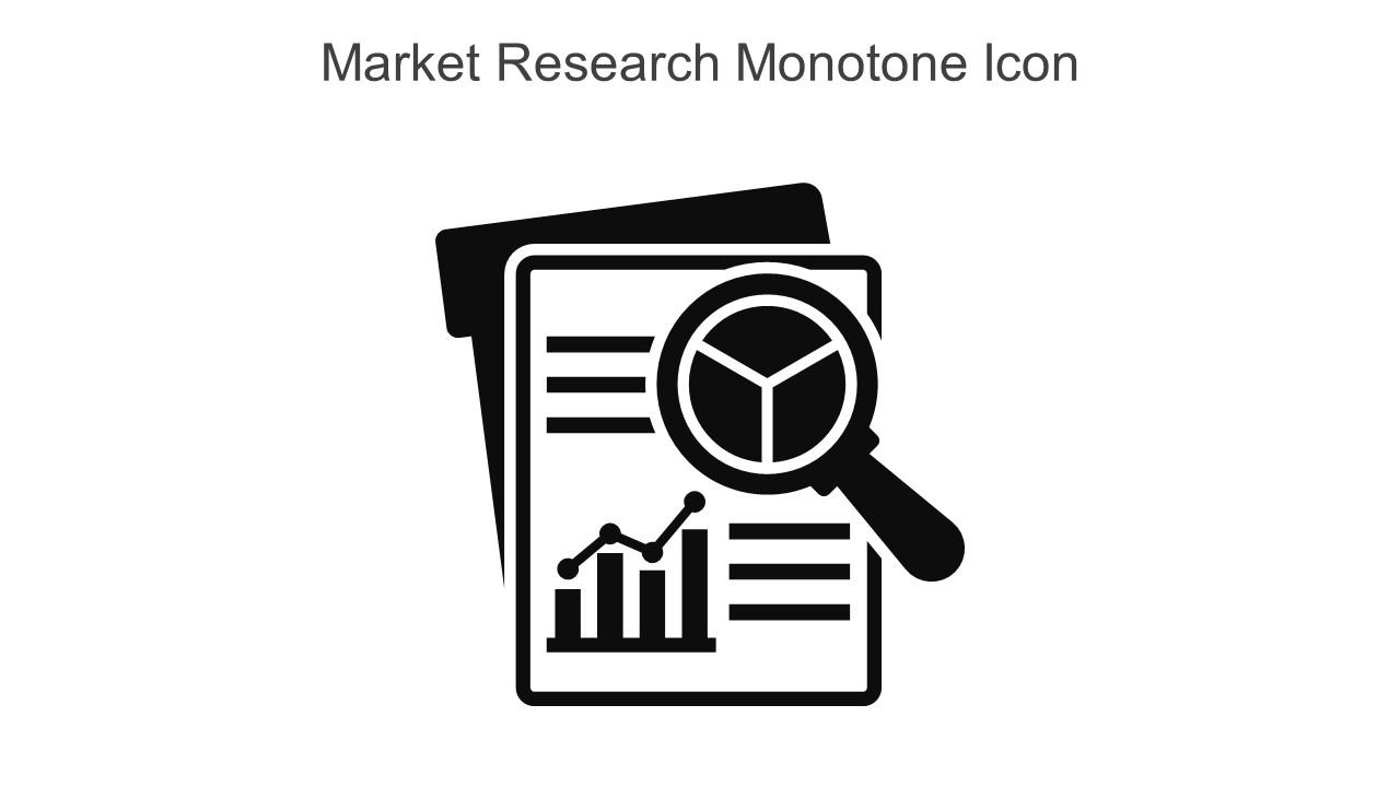Market Research Monotone Icon In Powerpoint Pptx Png And Editable Eps Format